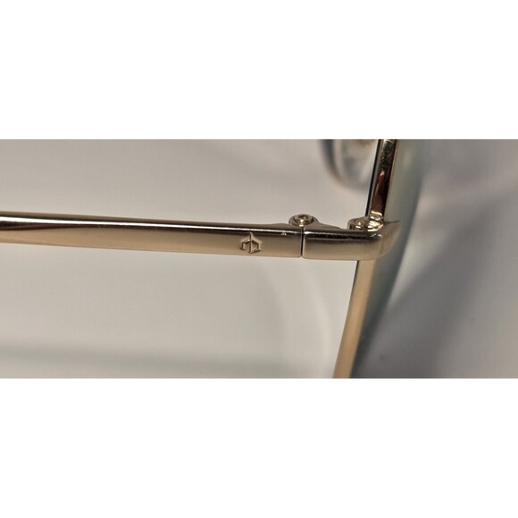 Rag and bone aviator sunglasses, Gold Trim Men Or Women's with case - Picture 7 of 11